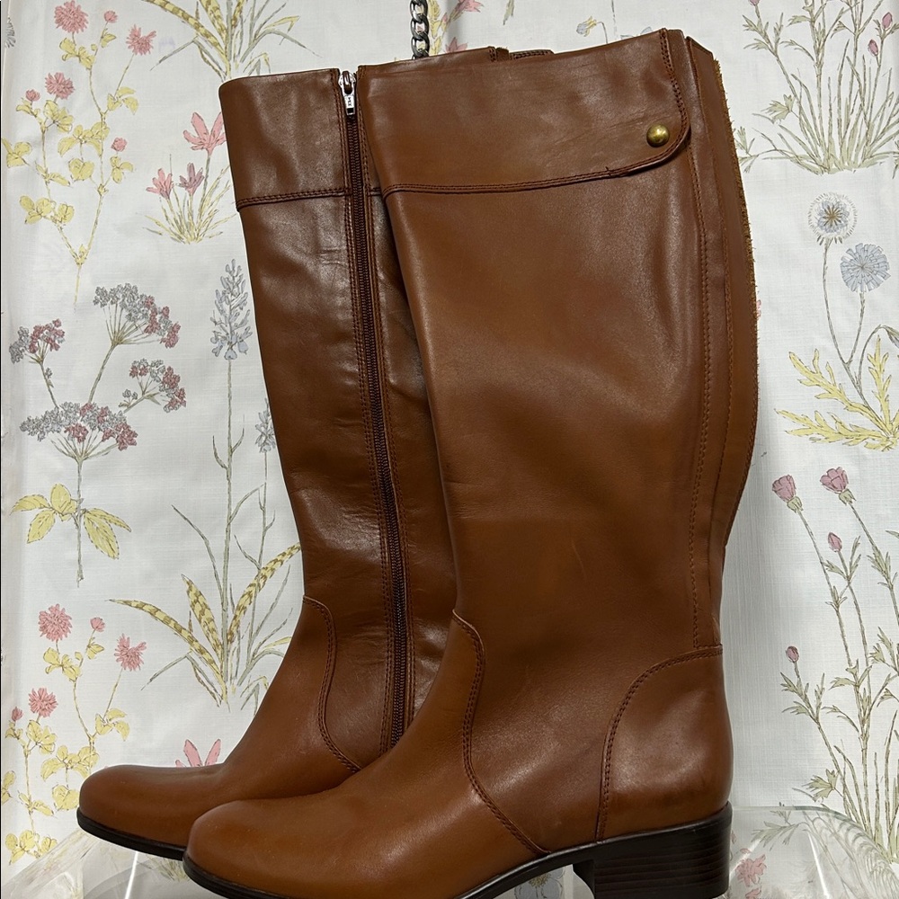 Banana Republic Saddle Leather Riding Boots